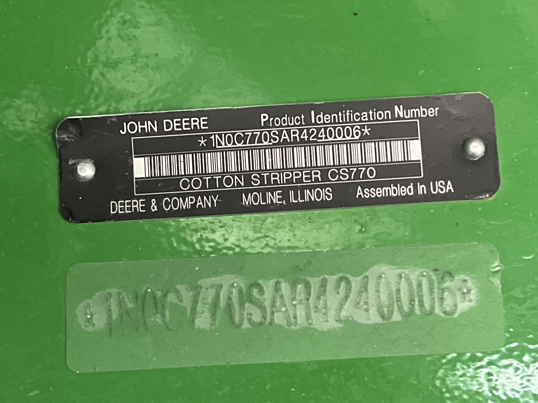 2024 John Deere CS770 Image 50