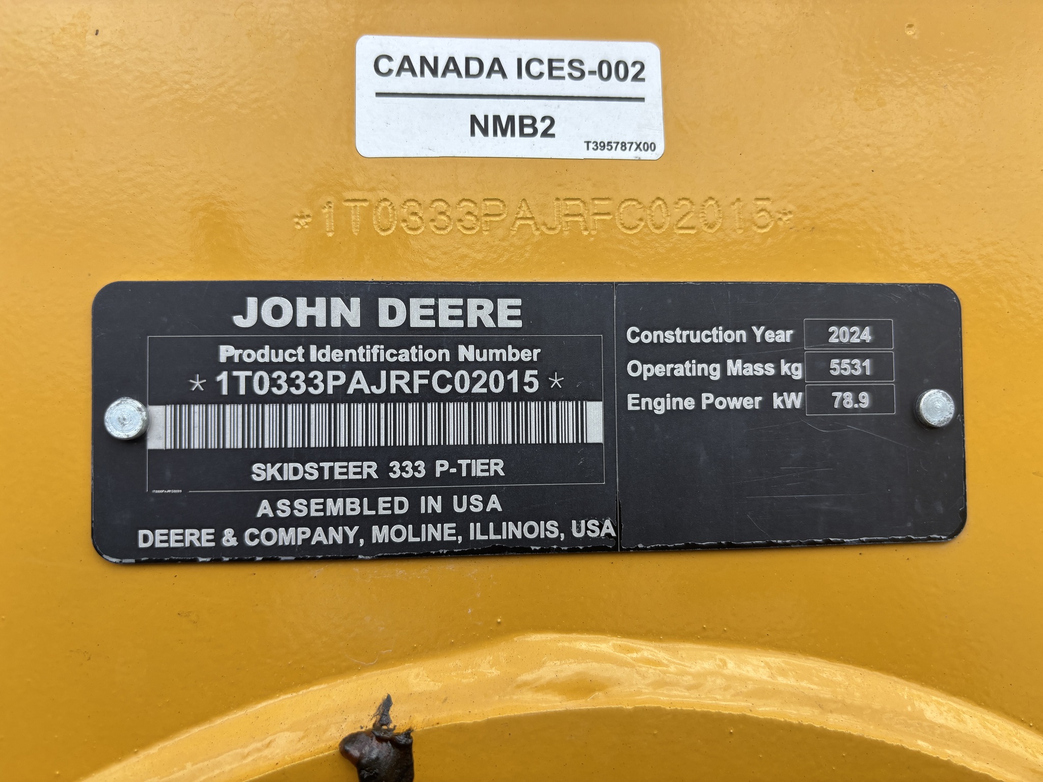 2024 John Deere 333 P Image 16