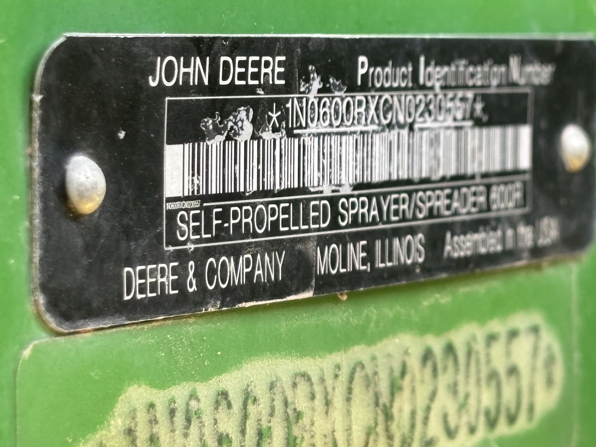 Used 2023 John Deere 600R Self Propelled Sprayers at Koenig Equipment in Greenfield, IN - PhotoXL46