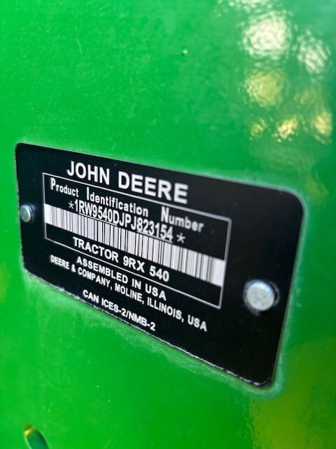 2023 John Deere 9RX 540 Image 8