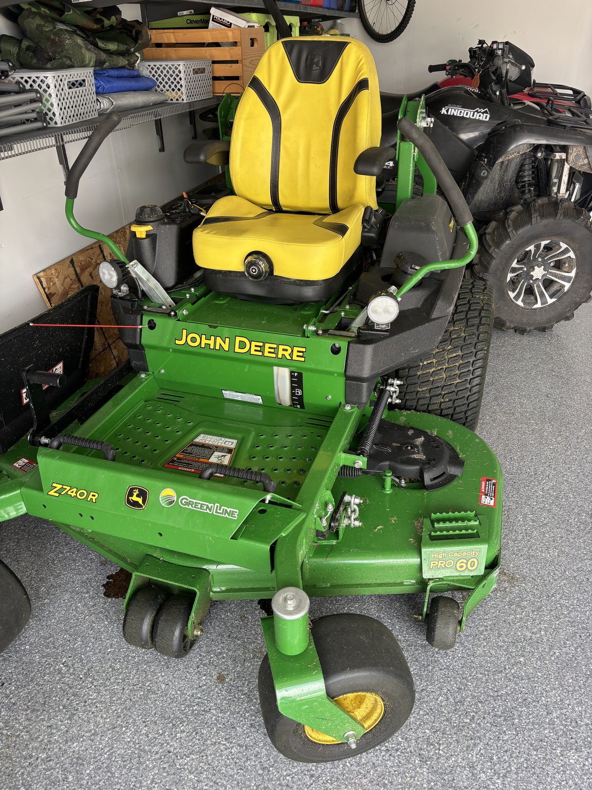 2020 John Deere Z740R Image 1
