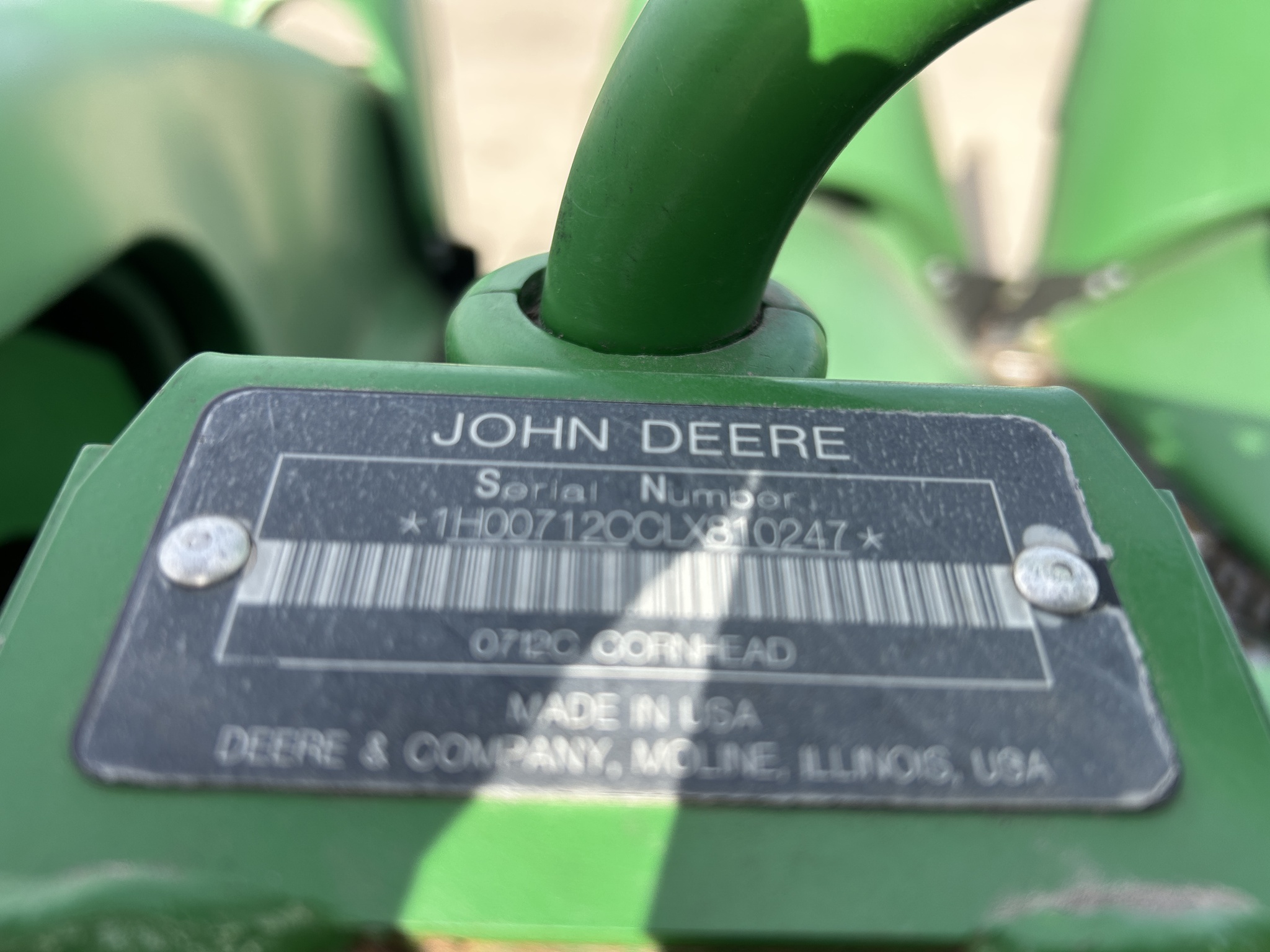  2020 John Deere 712C at Heritage Tractor in Baldwin City, KS