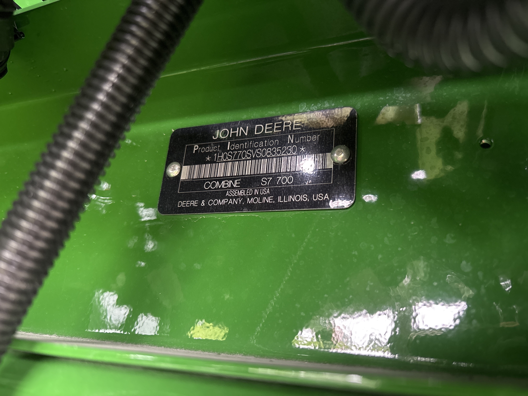 Used 2025 John Deere S7 700 Combines at Koenig Equipment in Urbana, OH - PhotoXL8