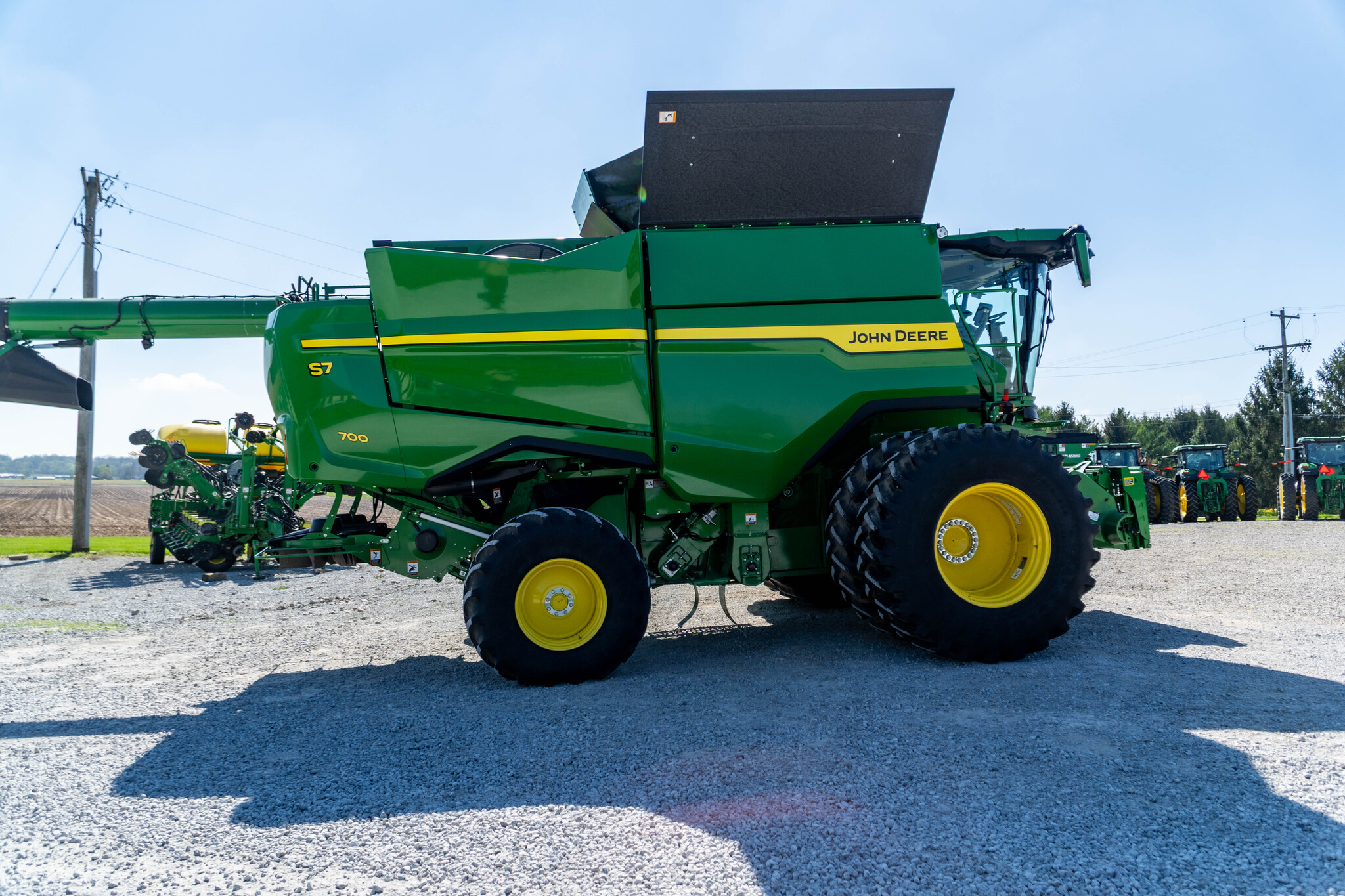 Used 2025 John Deere S7 700 Combines at Koenig Equipment in Urbana, OH - PhotoXL5