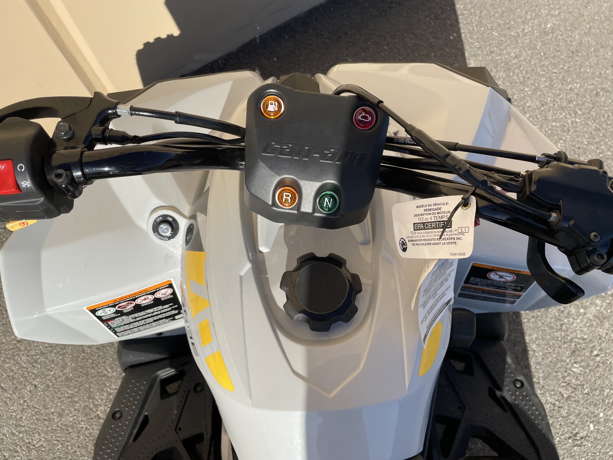 2025 Can-Am RENEGADE 70 EFI Image 4