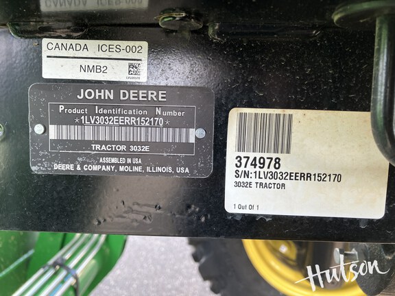 Photo of 2024 John Deere 3032E