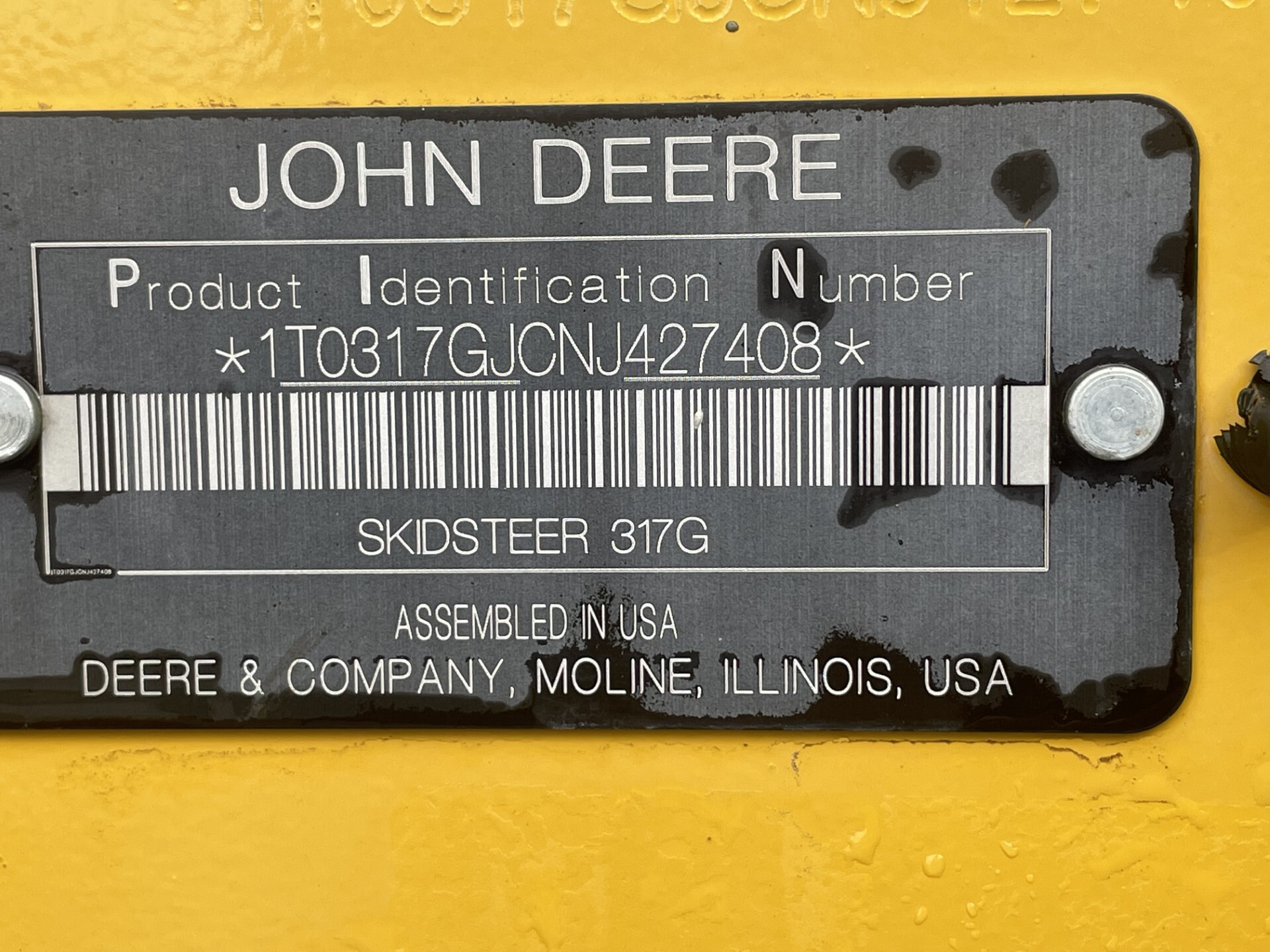 2022 John Deere 317G Image 25