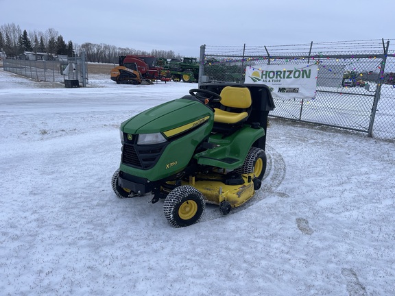 Used 2020 John Deere X350 Lawn & Garden Tractors at Horizon Ag & Turf in Warburg, AB - Photo4