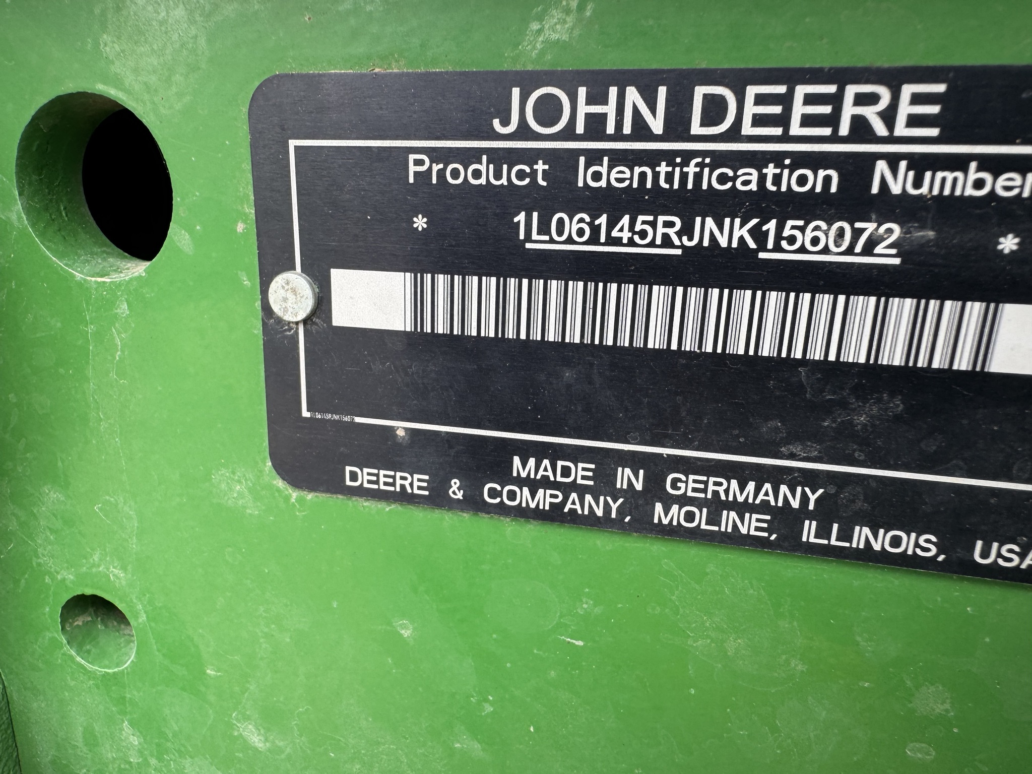  2022 John Deere 6R 145 at Heritage Tractor in Pittsburg, KS