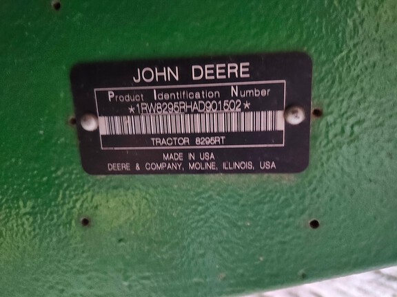 Photo of 2010 John Deere 8295RT