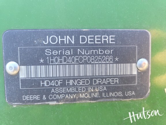 Photo of 2023 John Deere HD40F