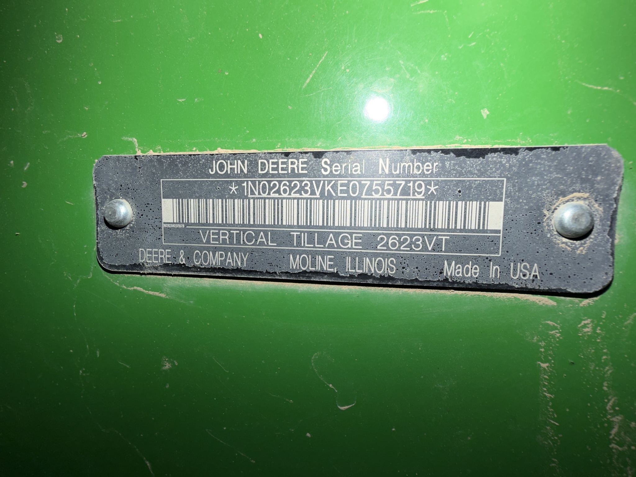 2014 John Deere 2623VT Image 13