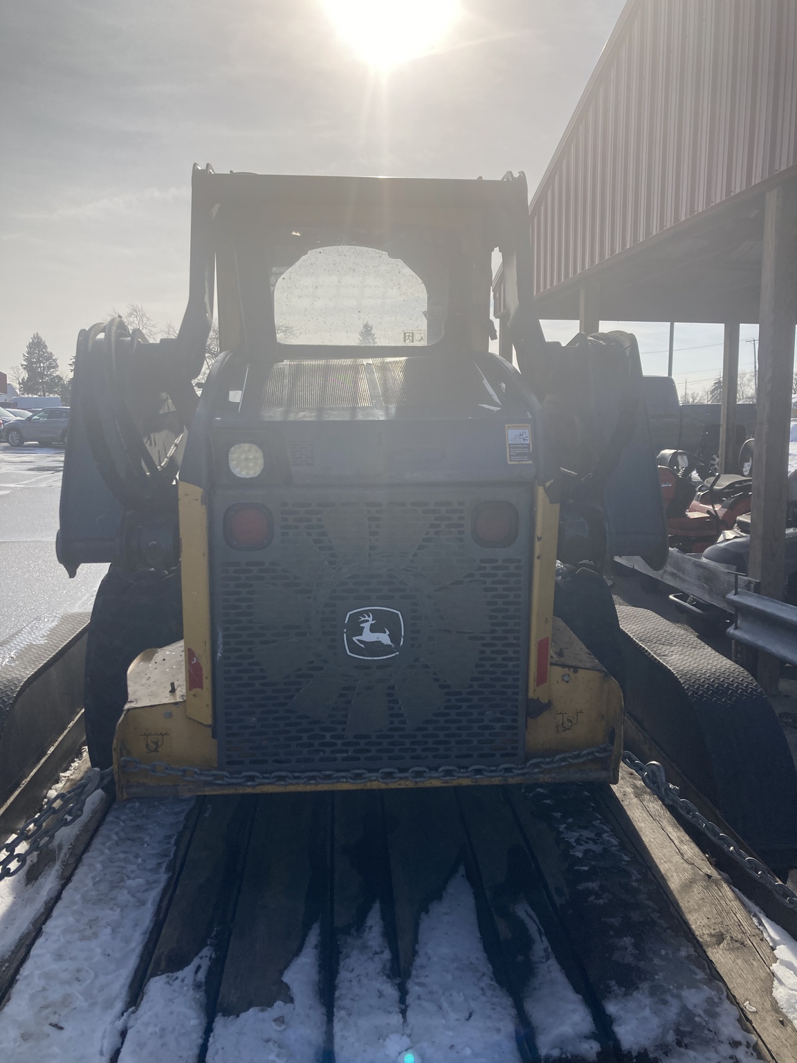 2014 John Deere 318E Image 7