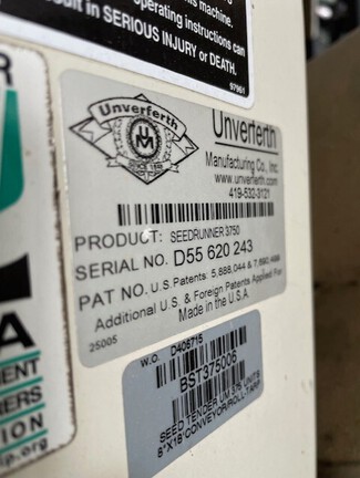 2012 Unverferth 3750