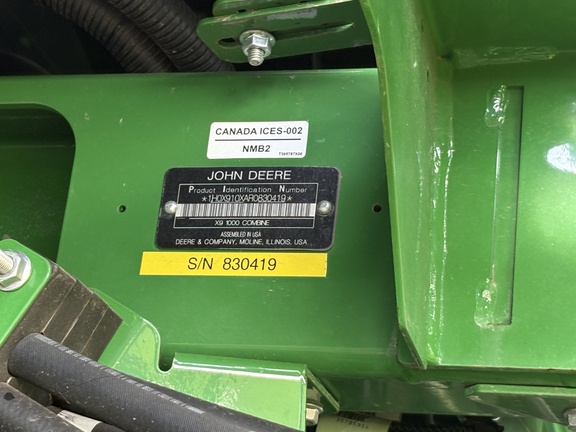 Used 2024 John Deere X9 1000 Combines at Horizon Ag & Turf in Vermilion, AB - Photo17