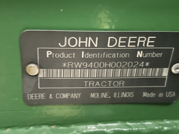 Used 1997 John Deere 9400 Articulated 4WD Tractors at Horizon Ag & Turf in Falher, AB - Photo6