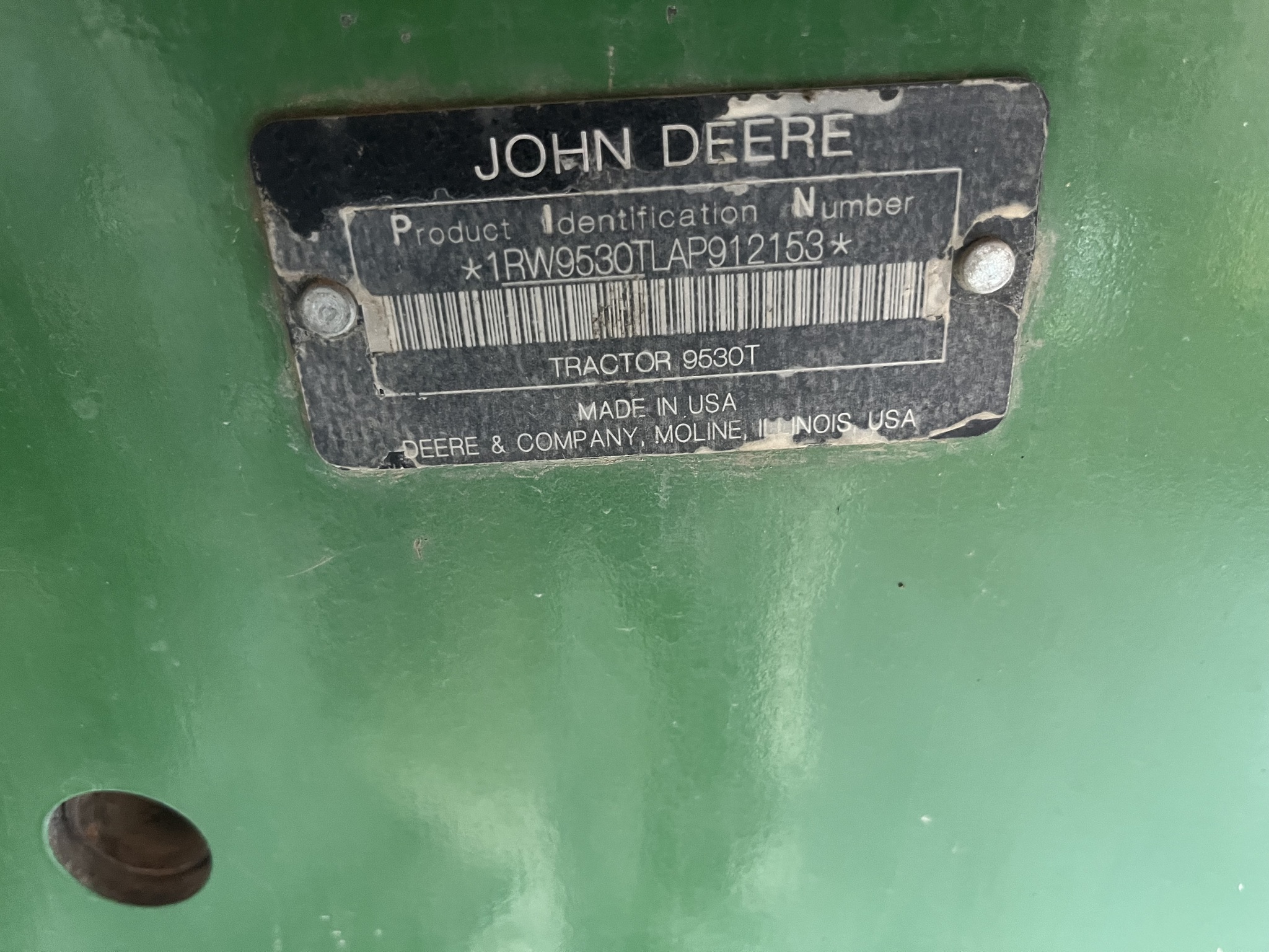 2010 John Deere 9530T Image 27