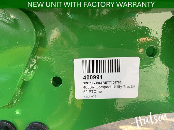 Photo of 2026 John Deere 4066R