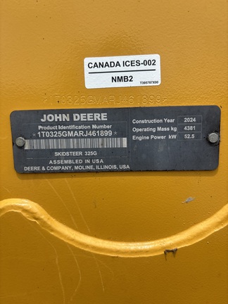 2024 John-Deere 325G