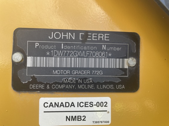2020 John Deere 772G