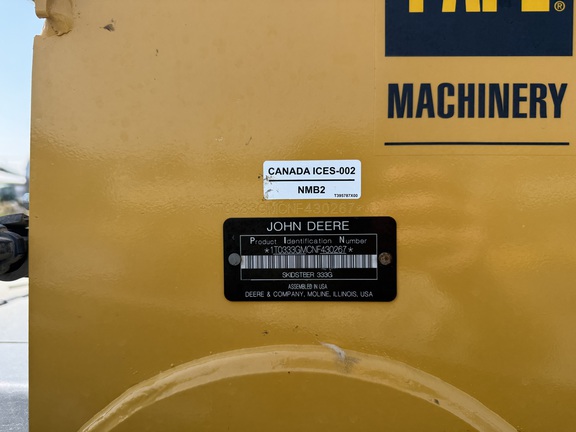 2022 John Deere 333G