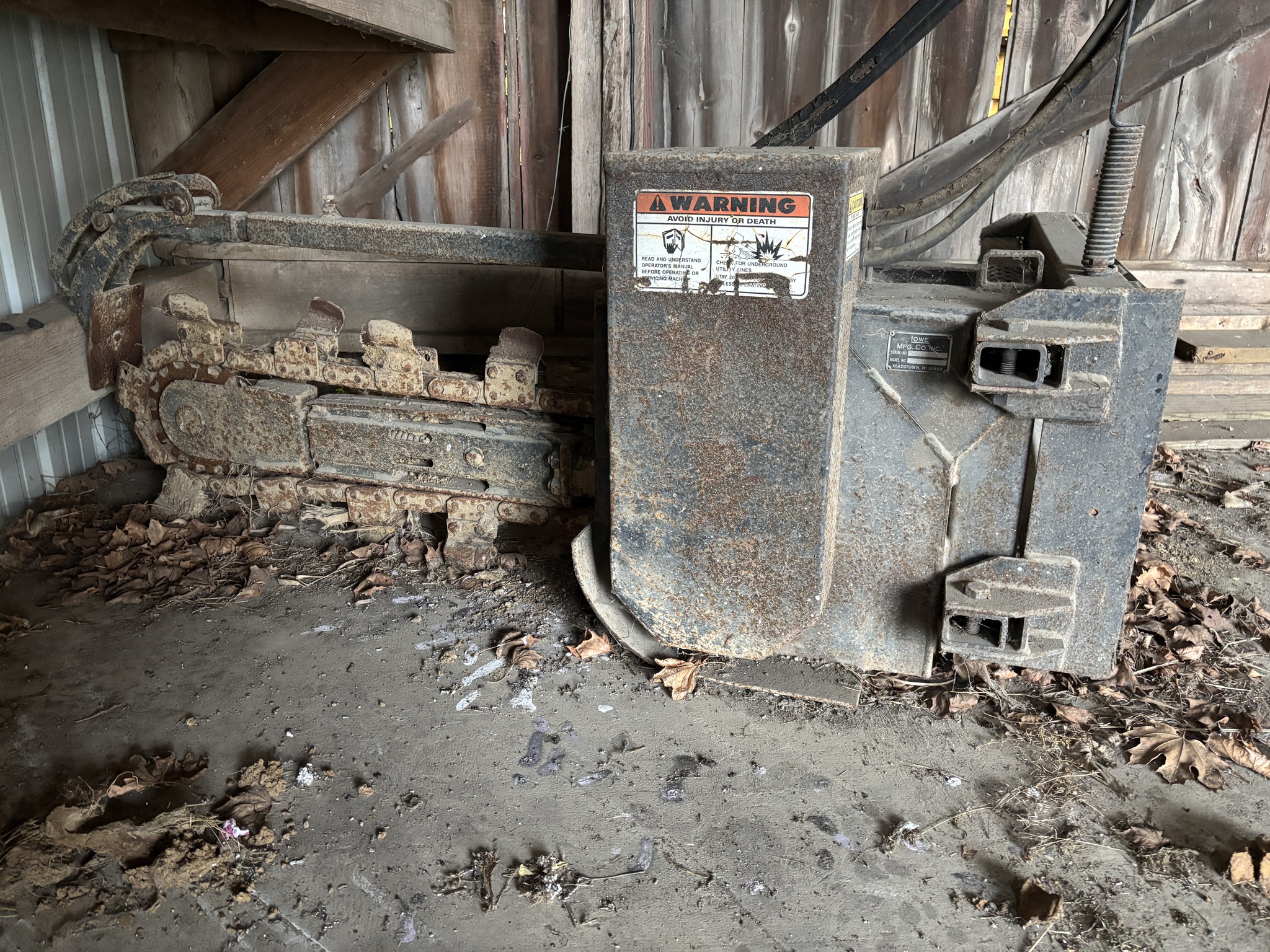 Used -- Lowe 14A trencher Trenchers and Boring at Koenig Equipment in Lebanon, OH - PhotoXL0