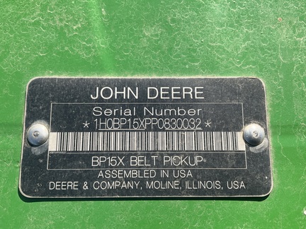 2024 John Deere BP 15
