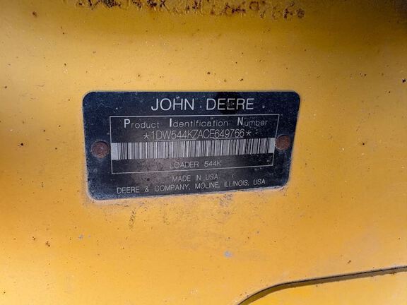 2012 John Deere 544K
