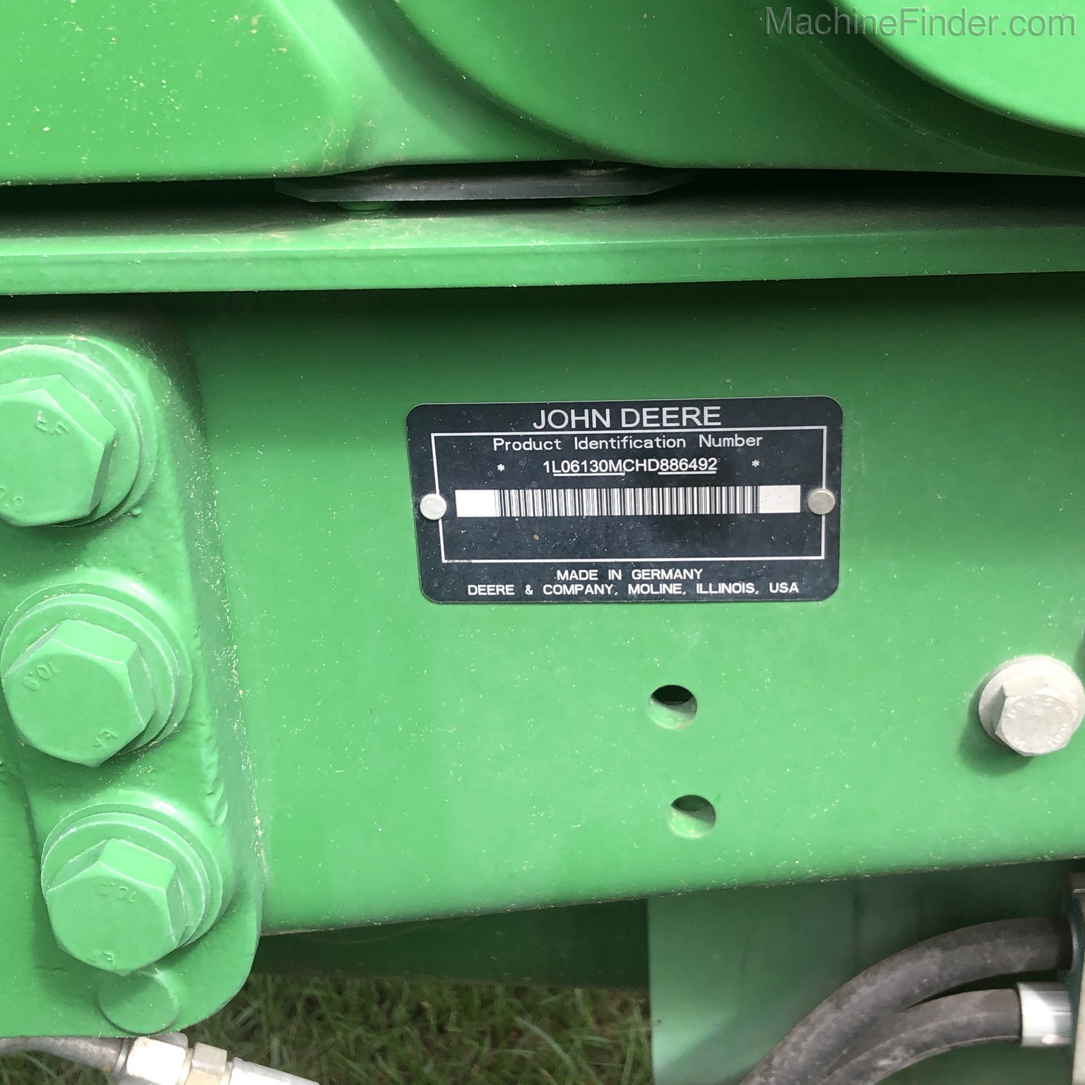 2017 John Deere 6130M Image 13