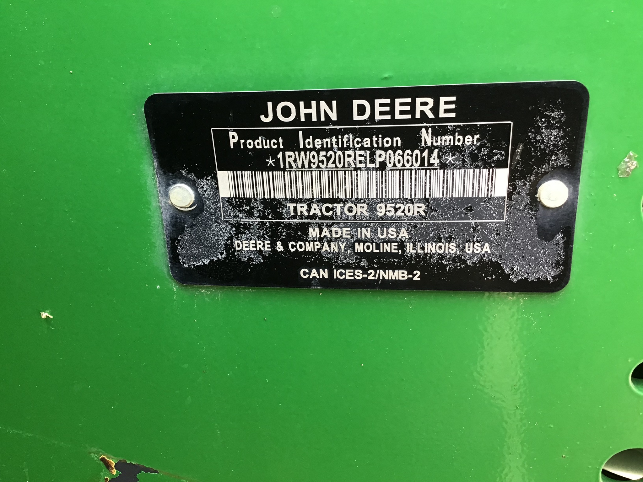 2021 John Deere 9520R Image 26