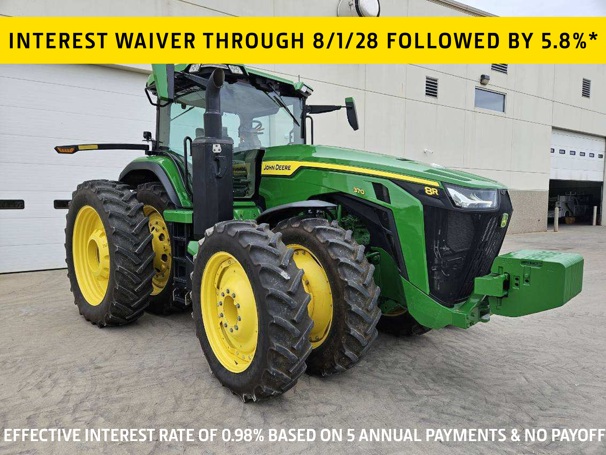 2021 John Deere 8R 370 Image 1