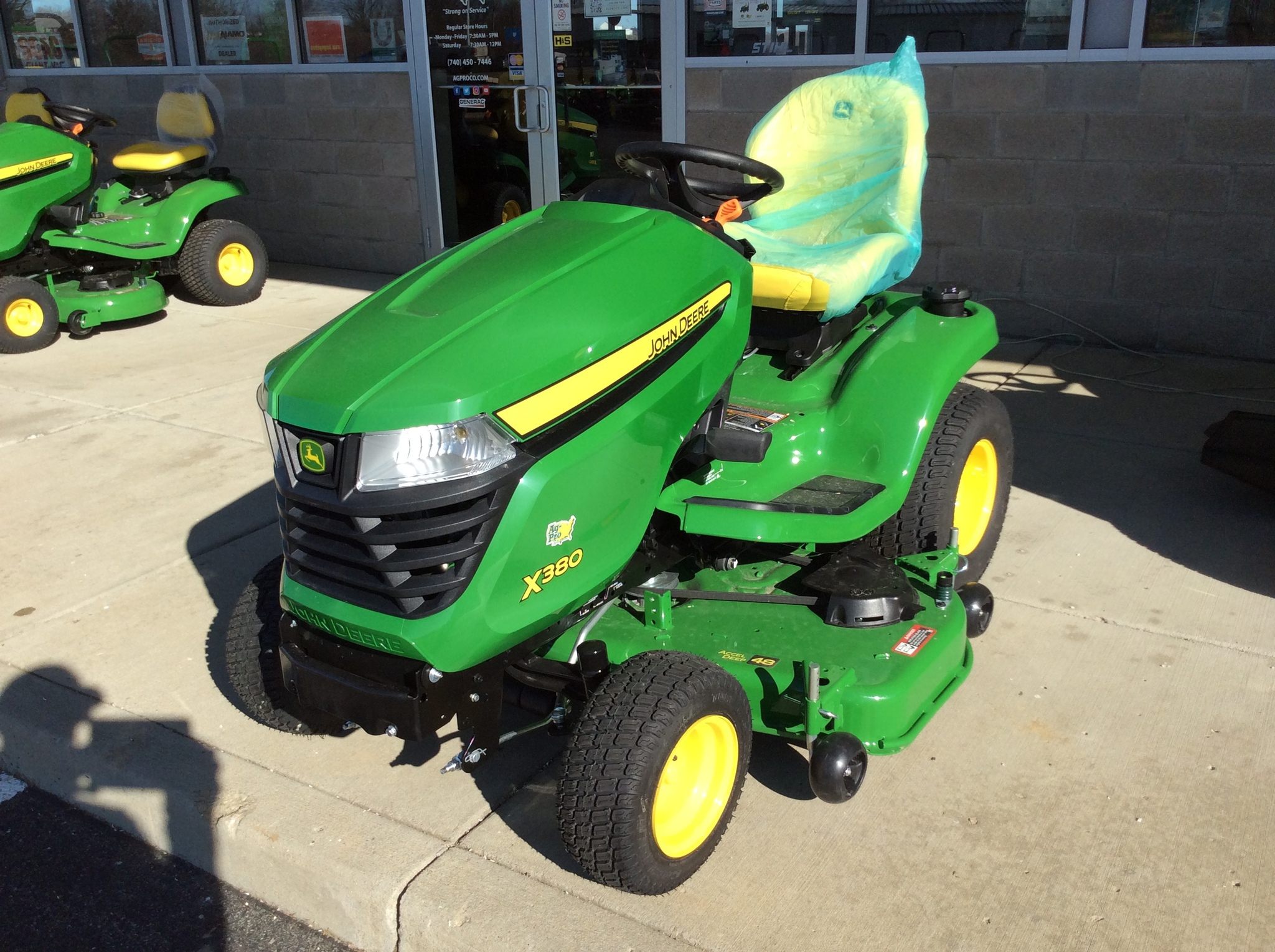 2024 John Deere X380 48 Image 1