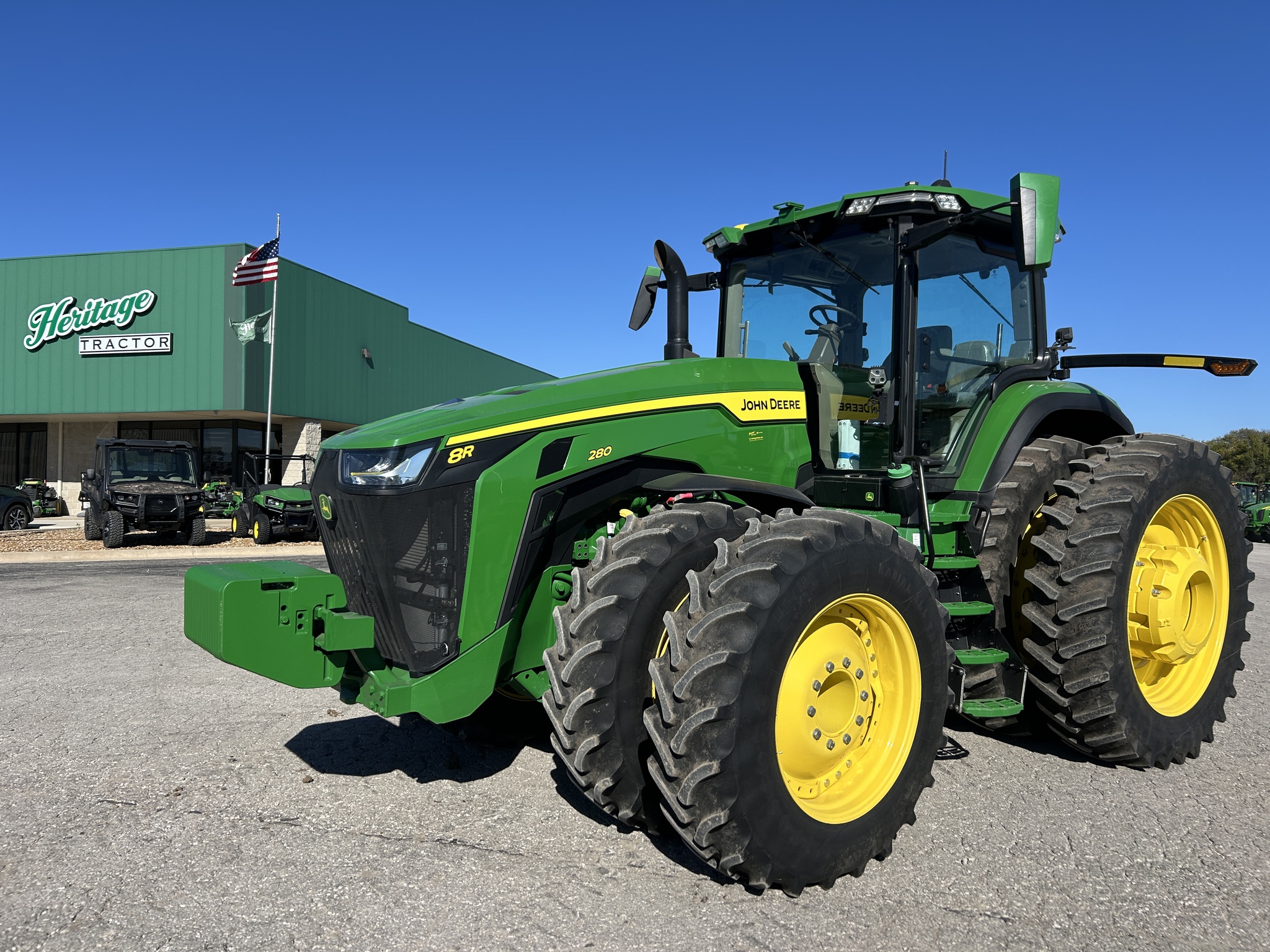  2022 John Deere 8R 280 at Heritage Tractor in Baldwin City, KS