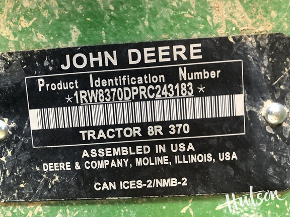 Photo of 2024 John Deere 8R 370