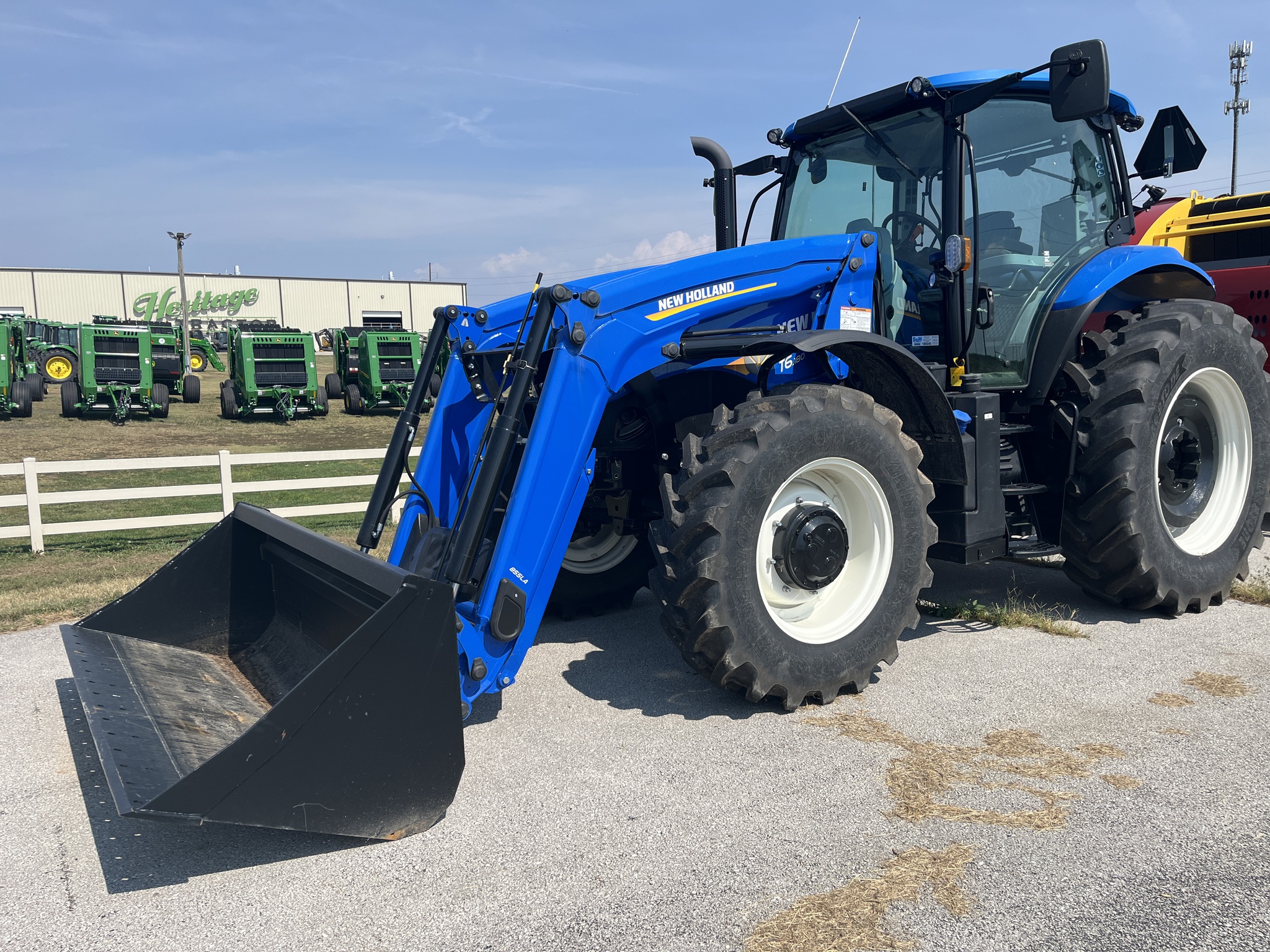  2023 New Holland T6.180 at Heritage Tractor in Rogersville, MO