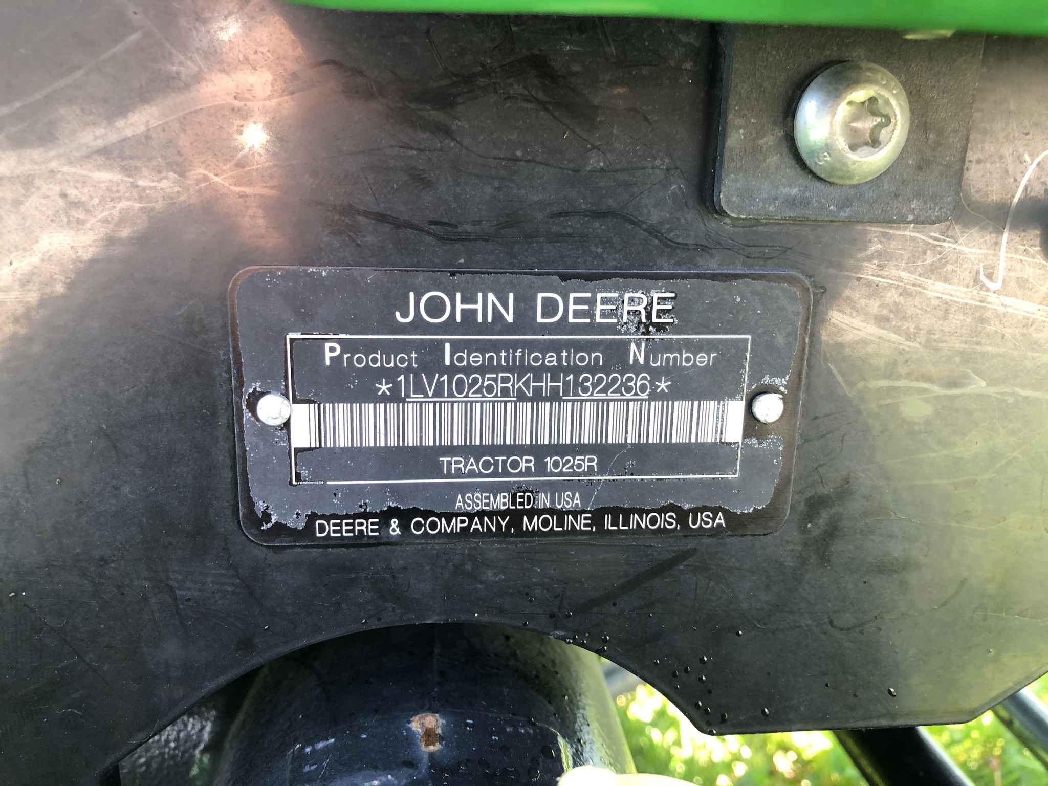 2017 John Deere 1025R Image 29