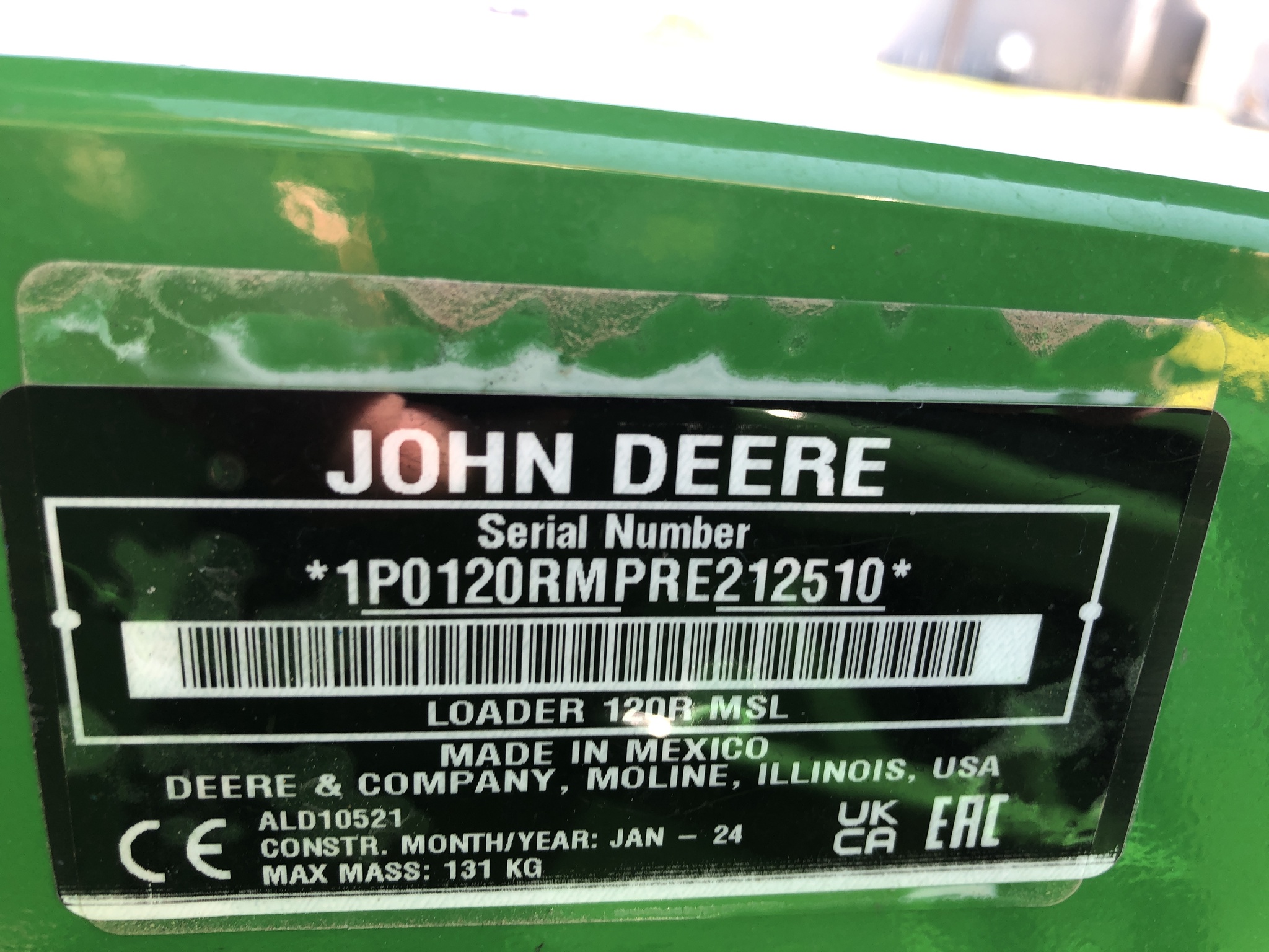 2017 John Deere 1025R Image 31