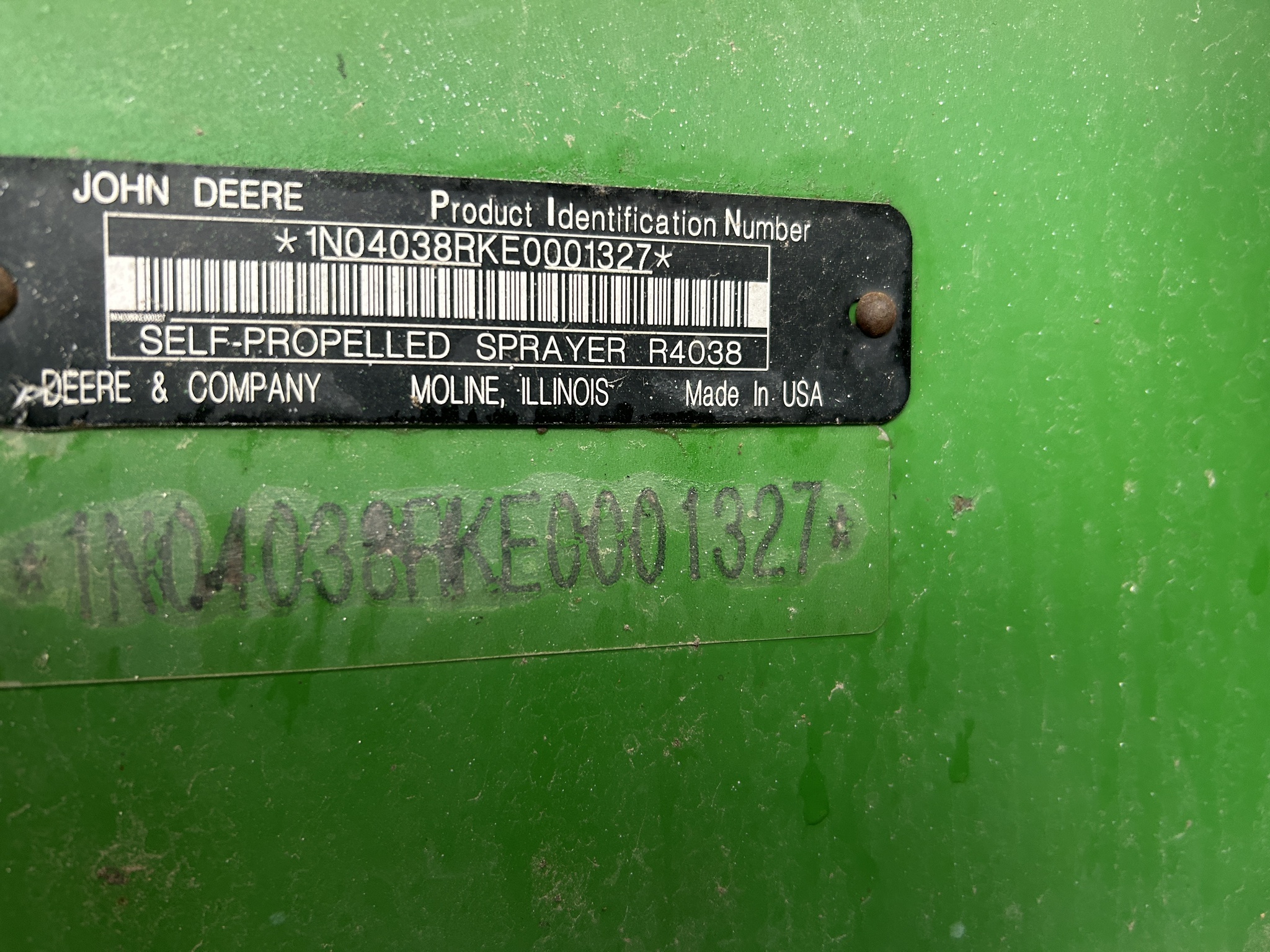  2014 John Deere R4038 at Heritage Tractor in Carthage, IL