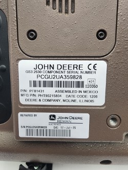 2013 John Deere 2630 W/AUTOTRAC SF2 Image 3