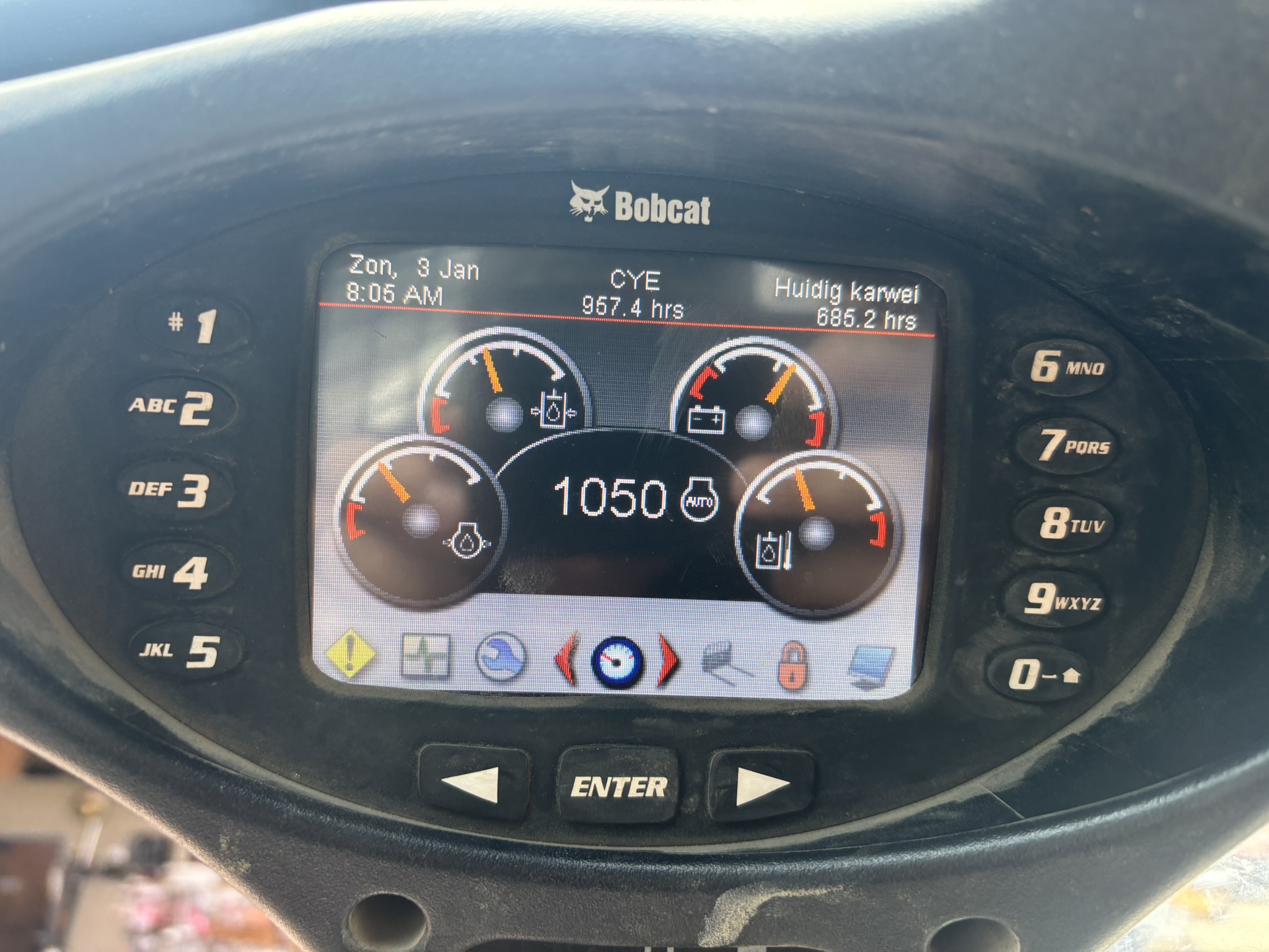 2020 Bobcat T740 Image 9