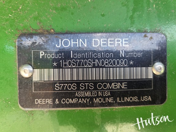 Photo of 2022 John Deere S770