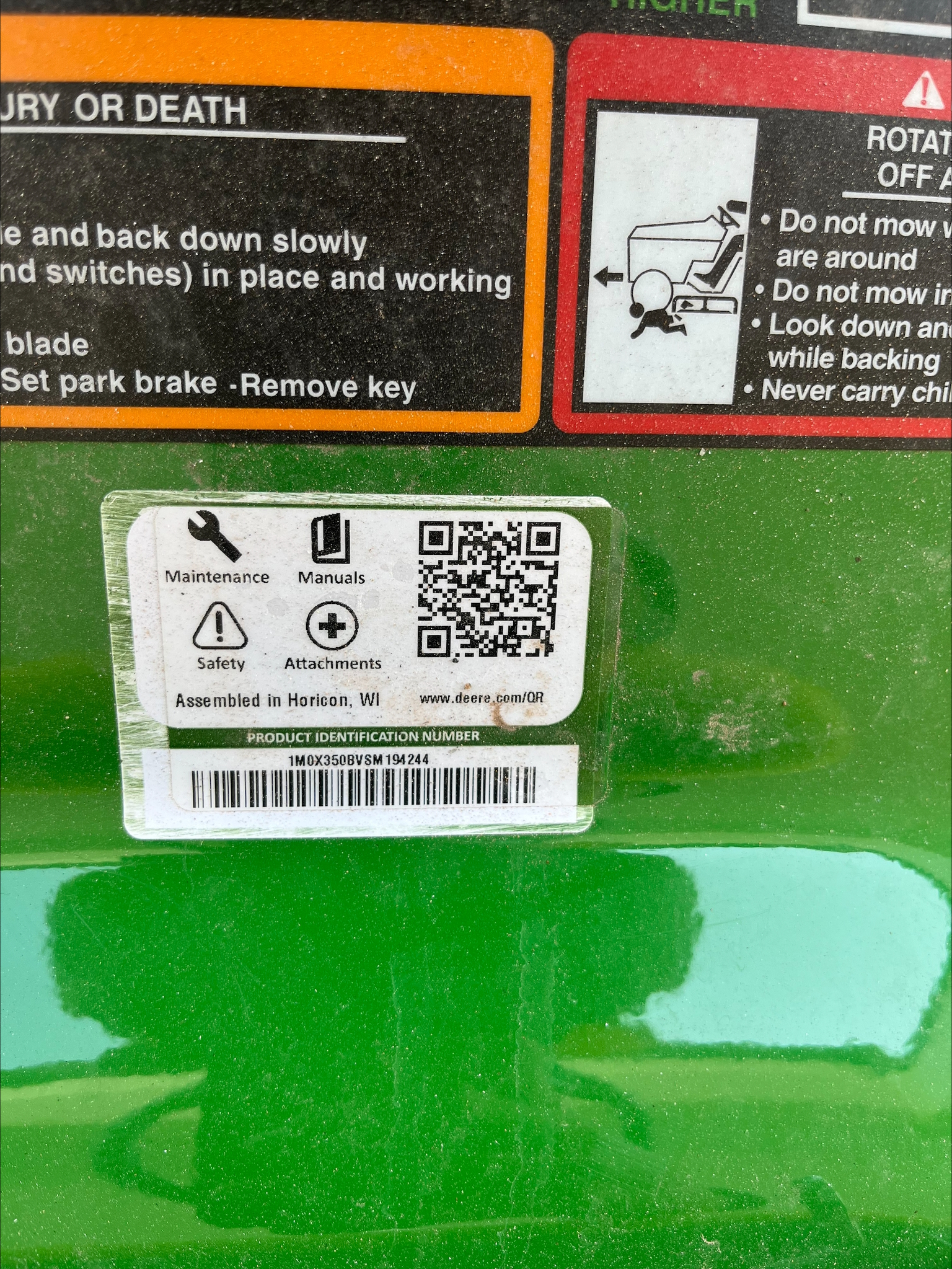 2025 John Deere X350 Image 4