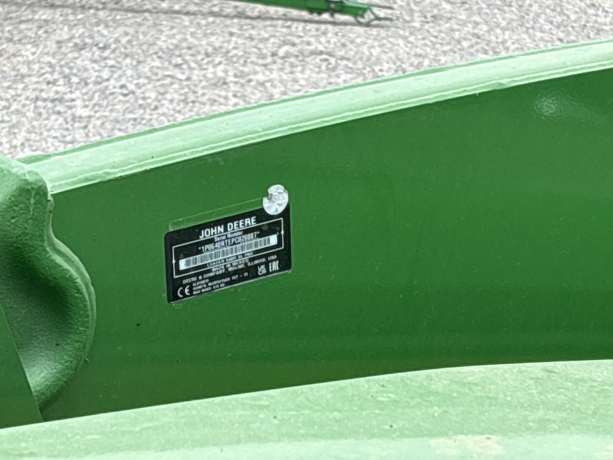 Used 2025 John Deere 6M 155 Utility Tractors at Koenig Equipment in Urbana, OH - PhotoXL18