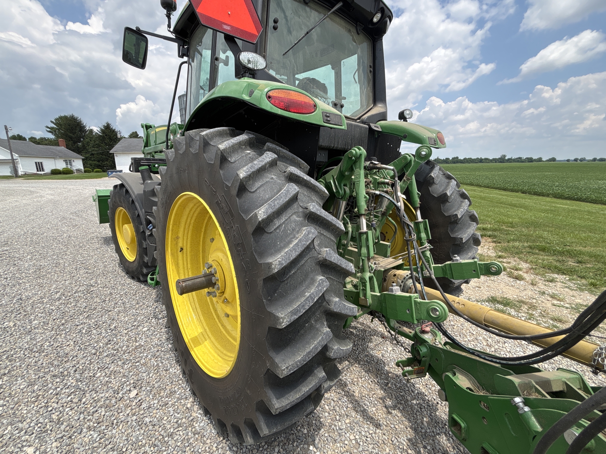Used 2025 John Deere 6M 155 Utility Tractors at Koenig Equipment in Urbana, OH - PhotoXL3