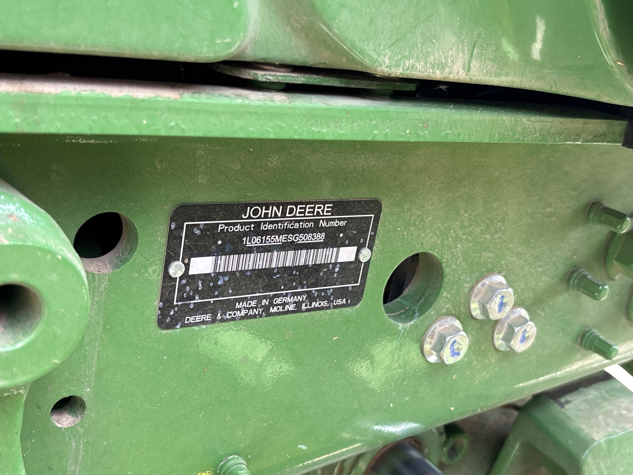 Used 2025 John Deere 6M 155 Utility Tractors at Koenig Equipment in Urbana, OH - PhotoXL20