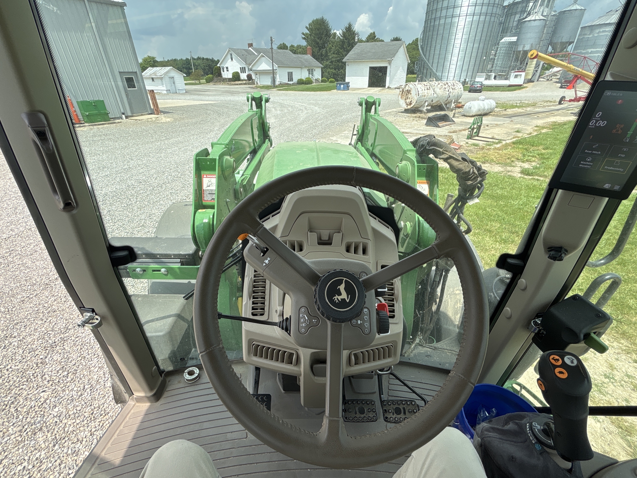 Used 2025 John Deere 6M 155 Utility Tractors at Koenig Equipment in Urbana, OH - PhotoXL14