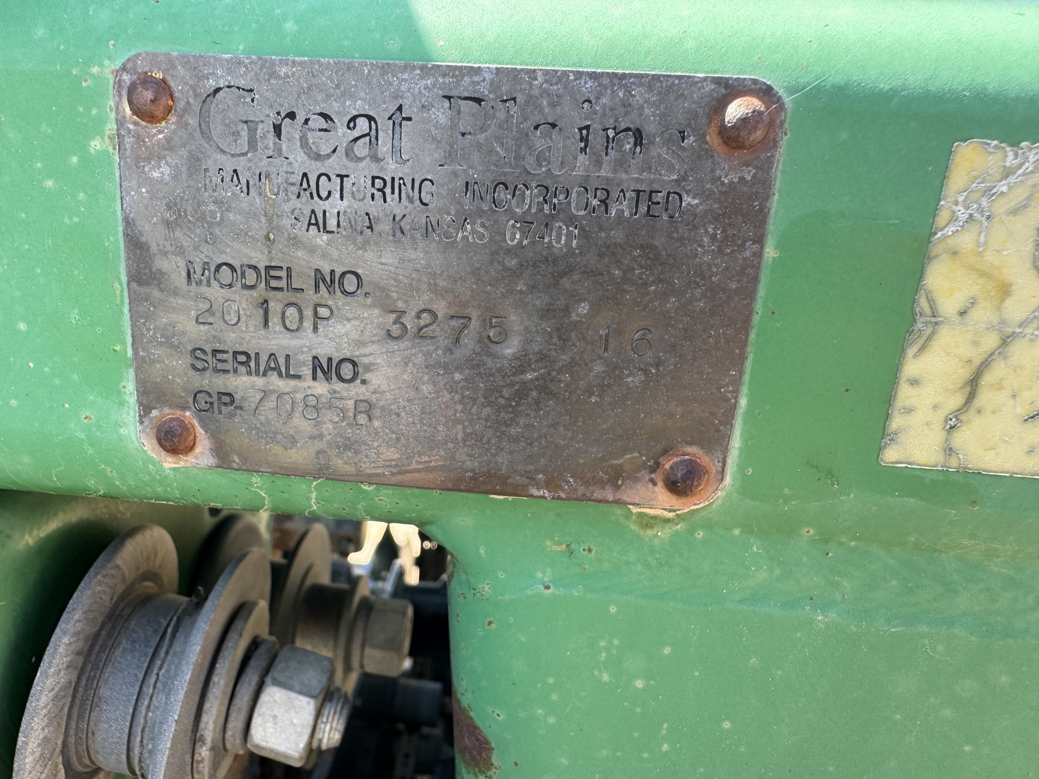 2003 Great Plains 2010P-3275 Image 16