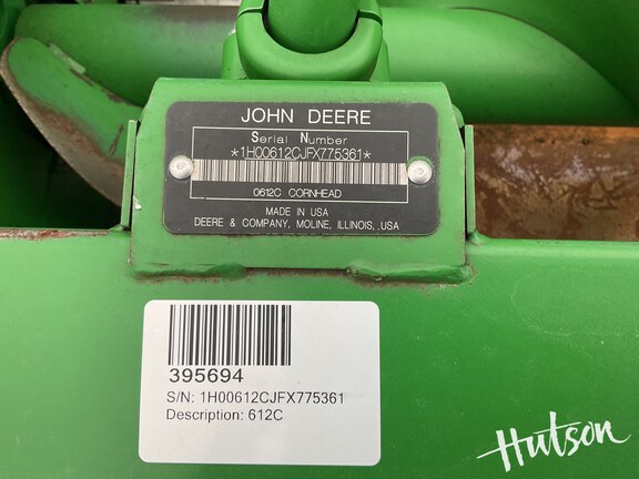 Photo of 2015 John Deere 612C