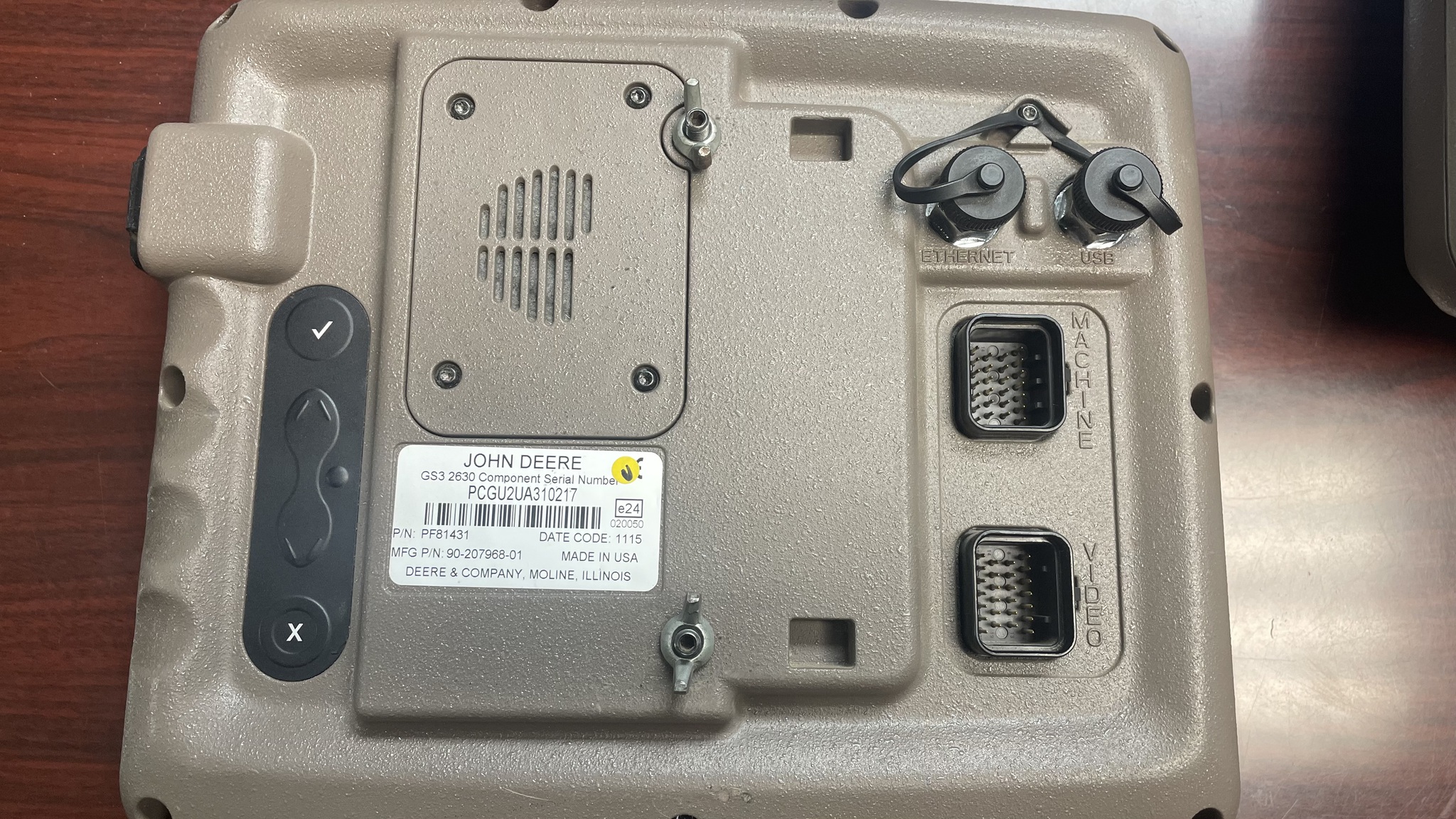 John Deere 2630 GS3 Display Image 3