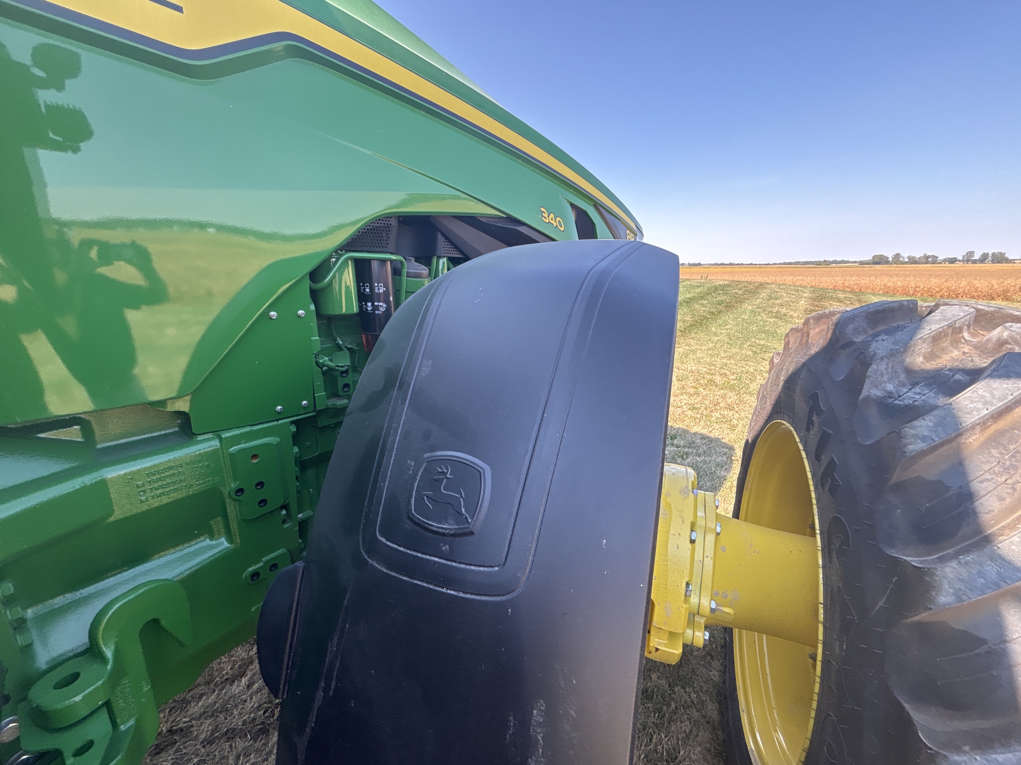 Used 2025 John Deere 8R 340 Row Crop Tractors at Koenig Equipment in Urbana, OH - PhotoXL17